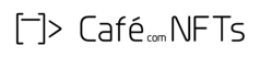 Logo Café com NFTs black